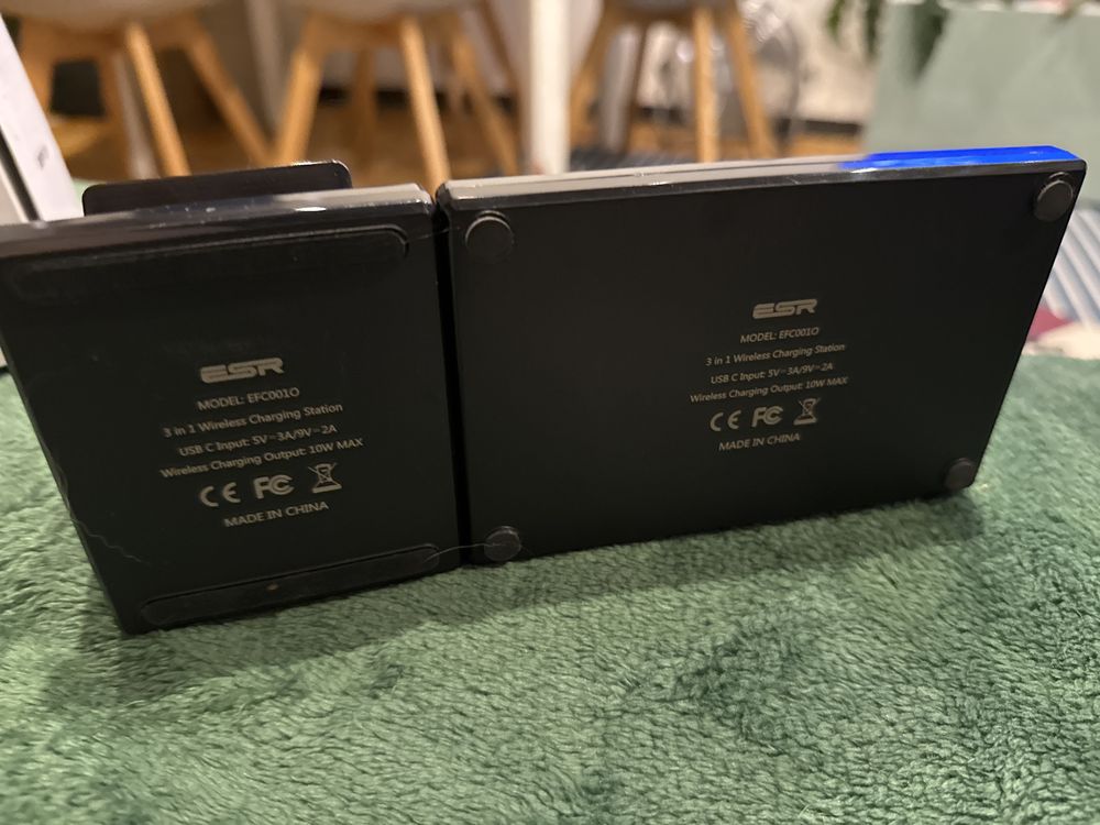 Ładowarka indukcyjna ESR Wireless Charging Station Czarny MagSafe