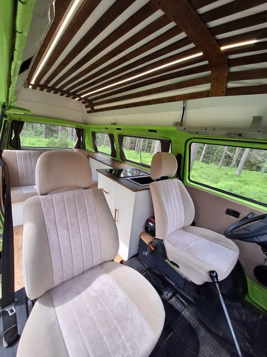 Kultowy kamper Volkswagen T3, campervan, vw t3