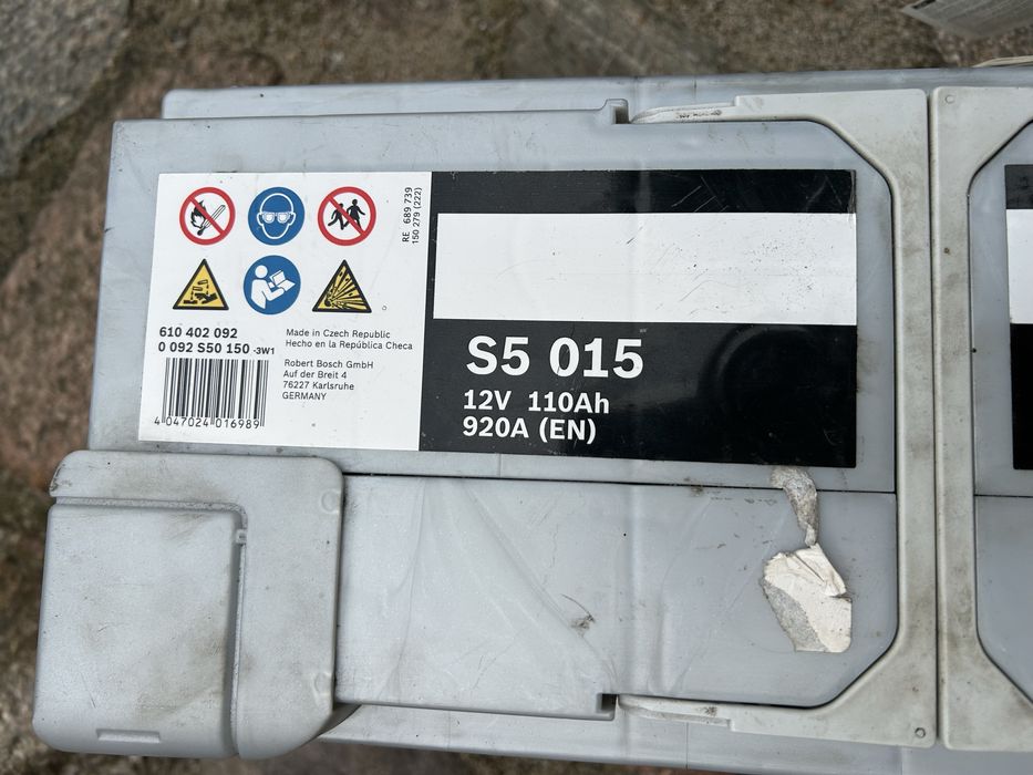 BOSCH SILVER S5 015.110Ah 920A