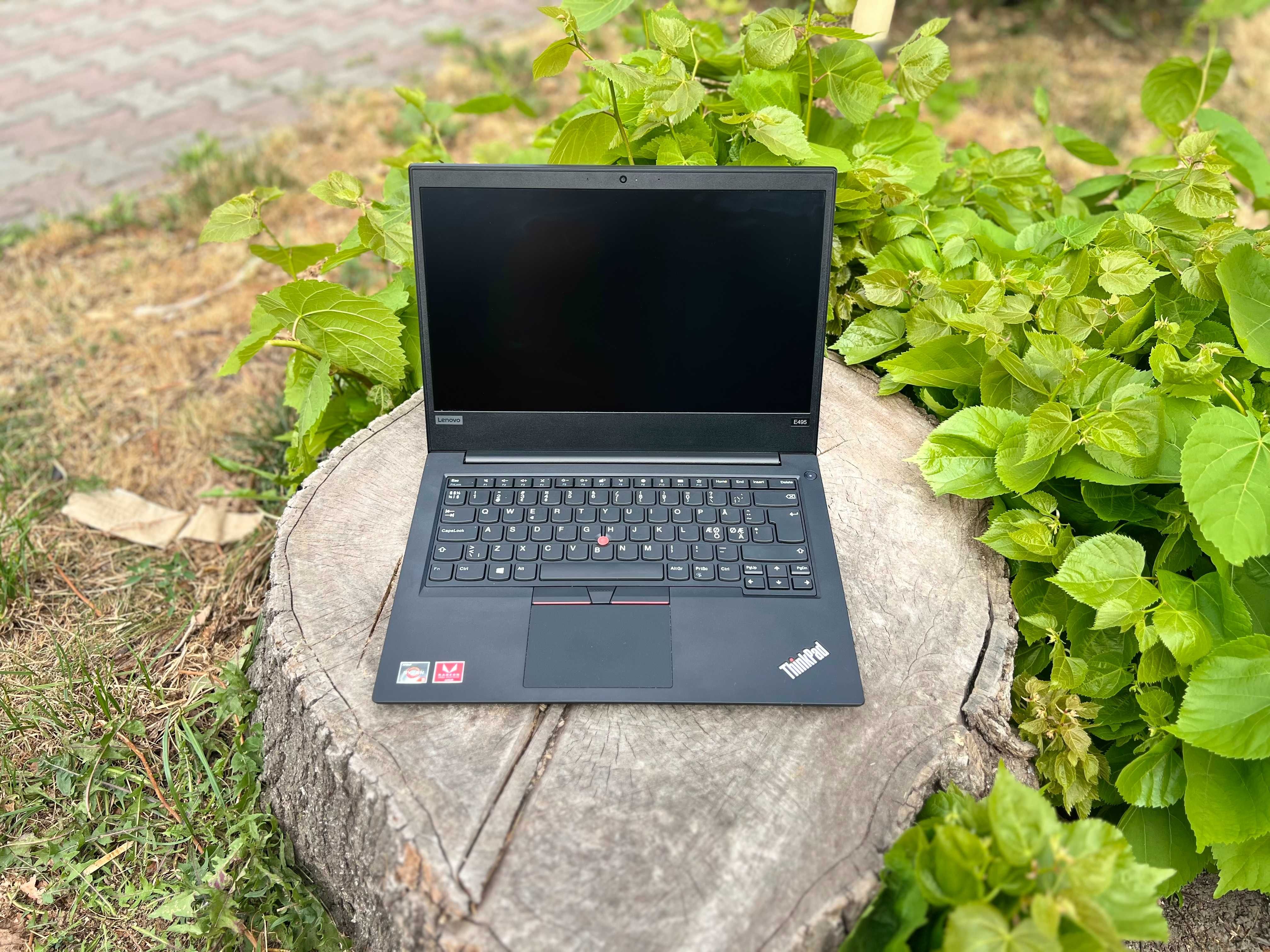 Ноутбук Lenovo ThinkPad E495/AMD Ryzen 5 3500U/8GB+SSD256/IPS+гарантія