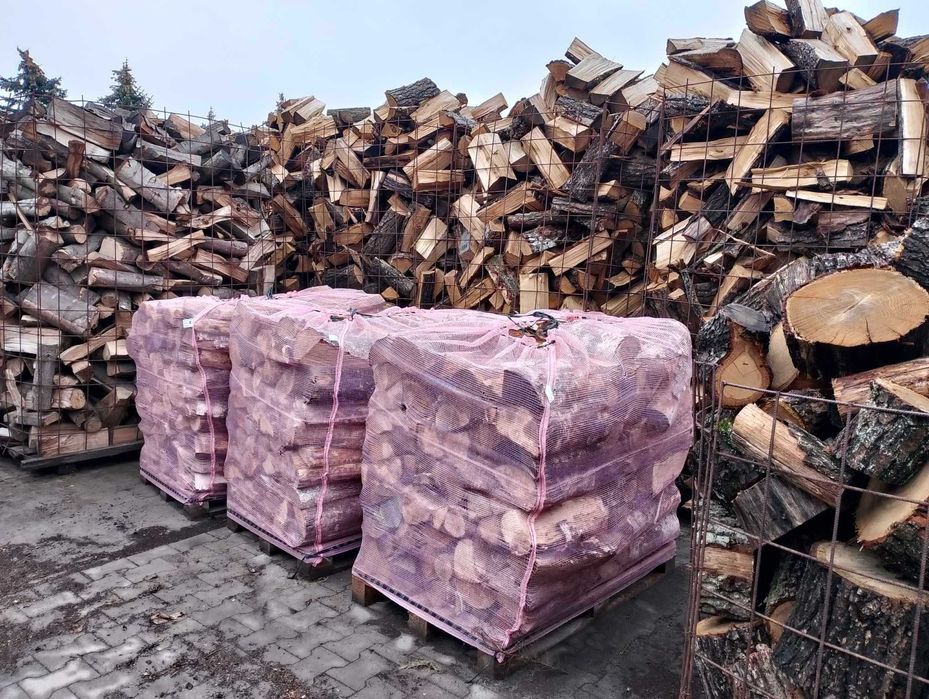 Drewno kominkowe brzoza, dąb, olcha, buk, grab ,suche, Warszawa