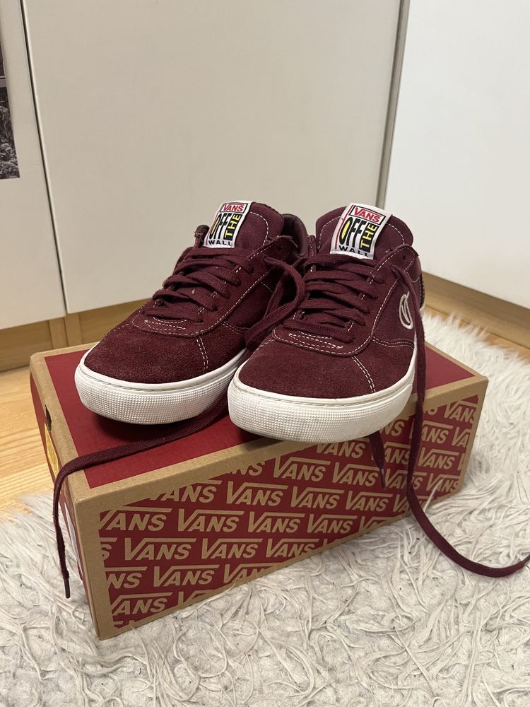 buty vans paradoxxx ultracush r. 40 bordowe uniseks