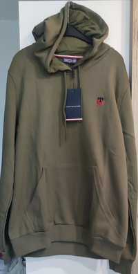 Nowa męska bluza Tommy Hilfiger kolor khaki rozmiar XL