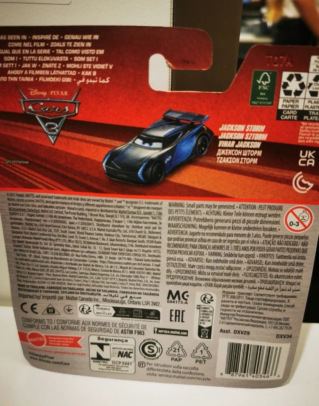 Jackson Storm Cars 1/55