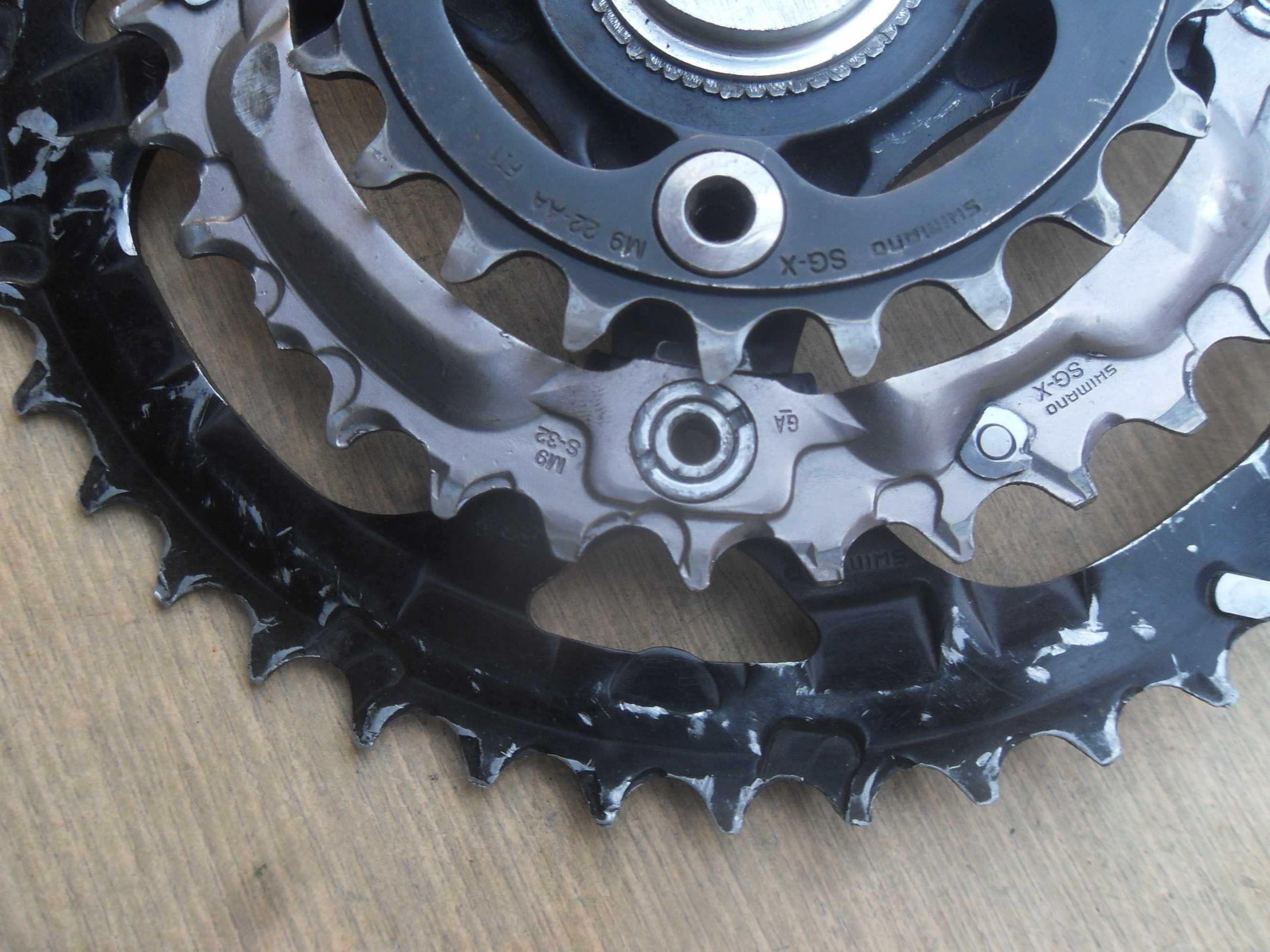 Shimano XT korby  FC-M751 Hollowtech Dł. 175mm 22/32/44t Polecam