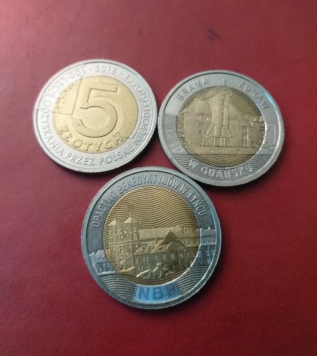 5 zł Opactwo Benedyktynów w Tyńcu