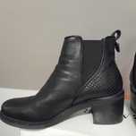 Czarne botki damskie Lasocki roz.36/37