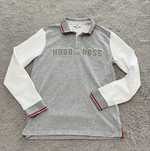 Hugo Boss r. 164 cm szara bluzka polo dla chlopca