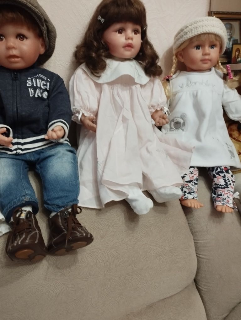 Кукла,на шарнирах. Коллекционная 56-58 см
