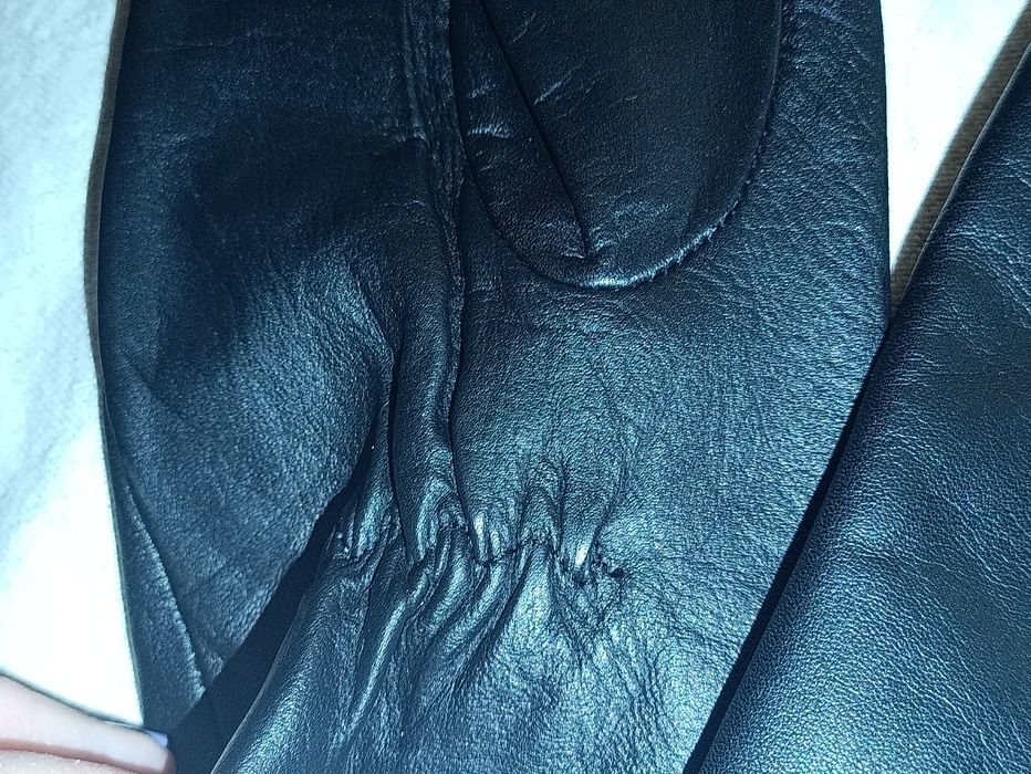 Rękawiczki skórzane roz 22 policja,wojsko,eleganckie