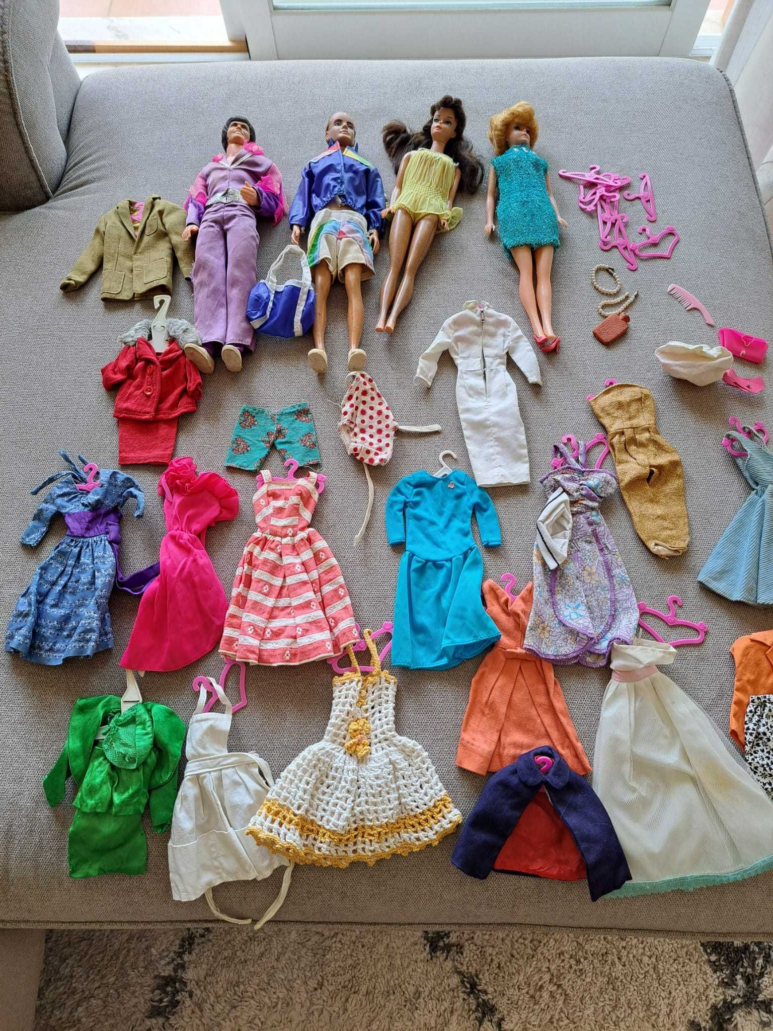 Vintage Barbie and Ken set original anos 60