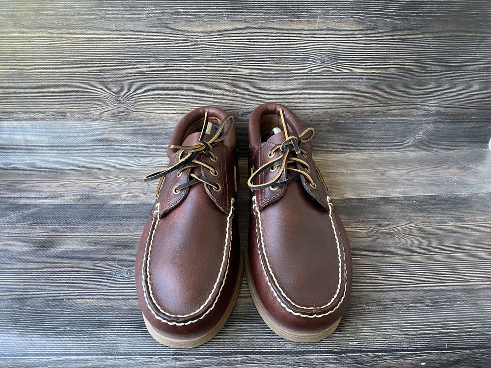 Шкіряні топсайдери мокасіни Timberland 45 р