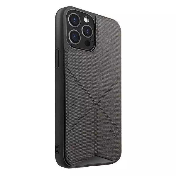 uniq transforma iphone 12 pro max 6,5" gris/gris anthracite