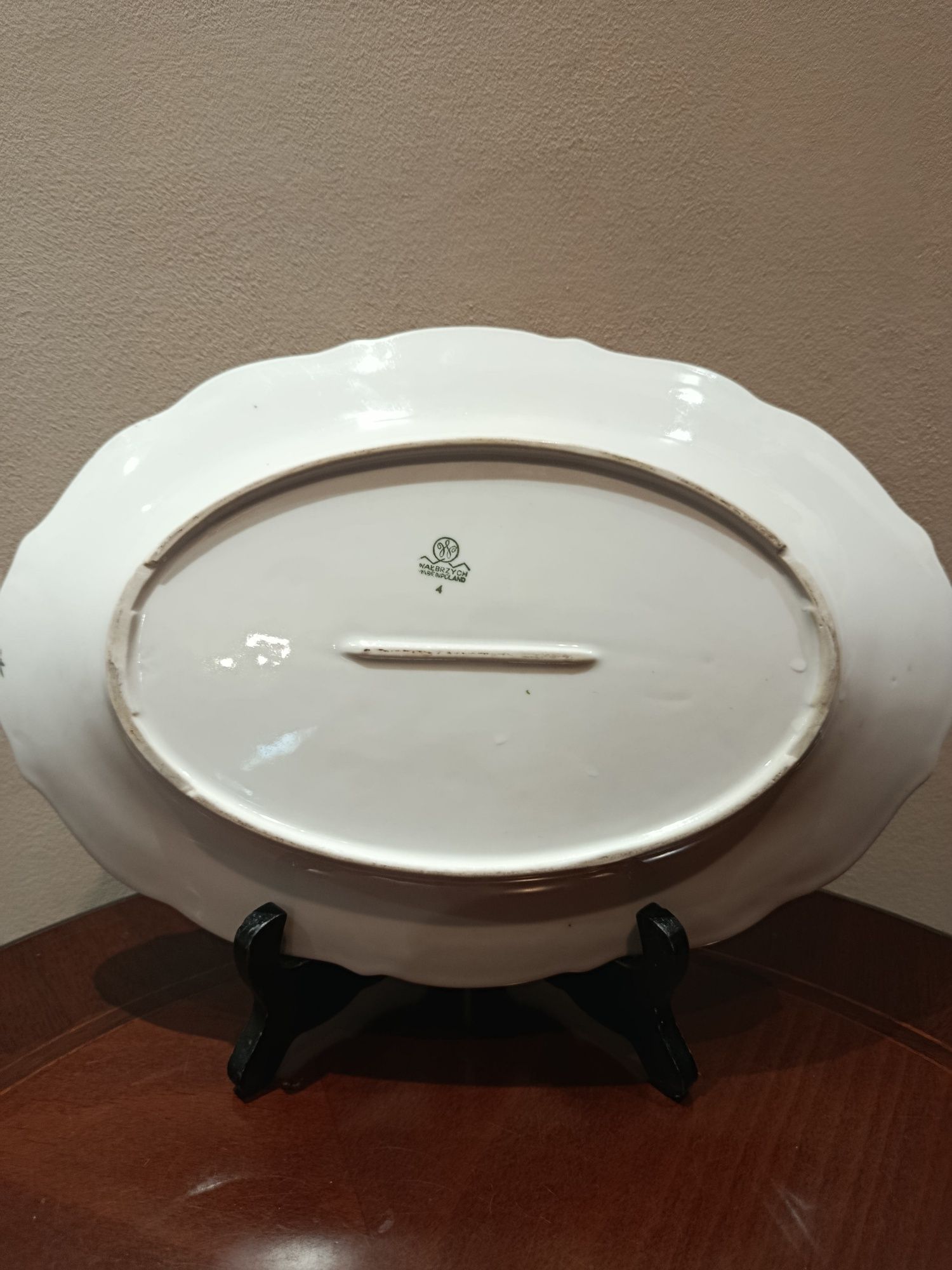 Śliczny stary półmisek porcelana Wałbrzych