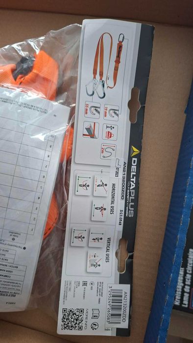 Amortyzator AN213200ZDD z zatrzaskiem (linka szelki bezpieczeństwa)