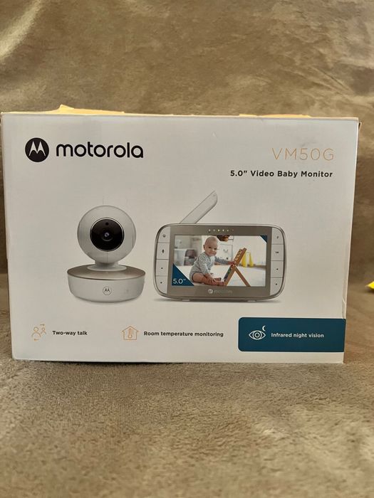 Motorola VM50G – Monitor de Bebé com Câmara e Ecrã 5