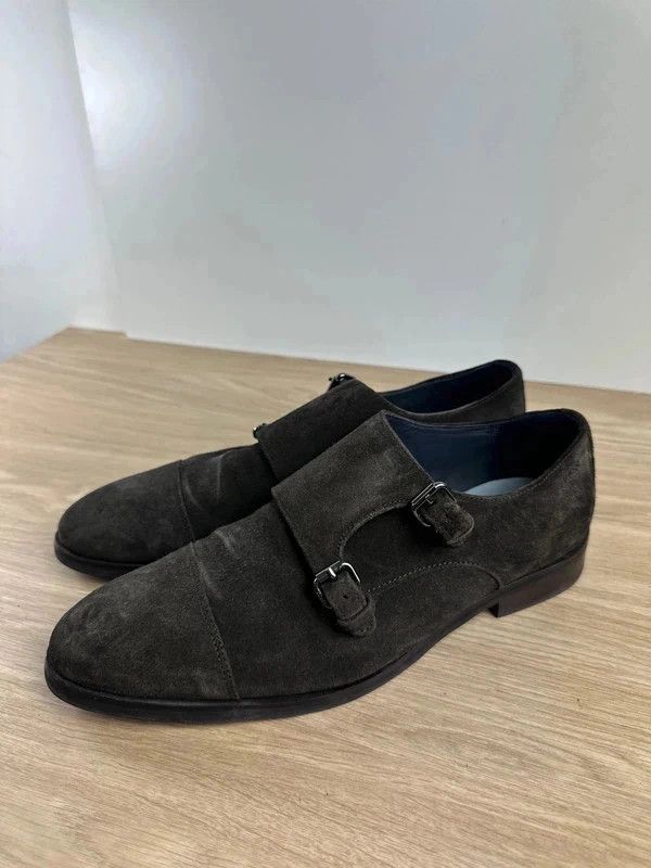 Buty pantofle zamszowe joop ! Brązowe r. 43