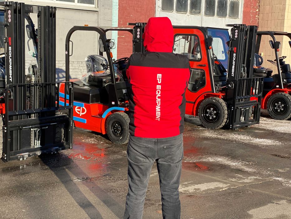 Новий газ-бензин навантажувач ЕР 35T8, 3.5т, 4.8м, двигун Nissan К25