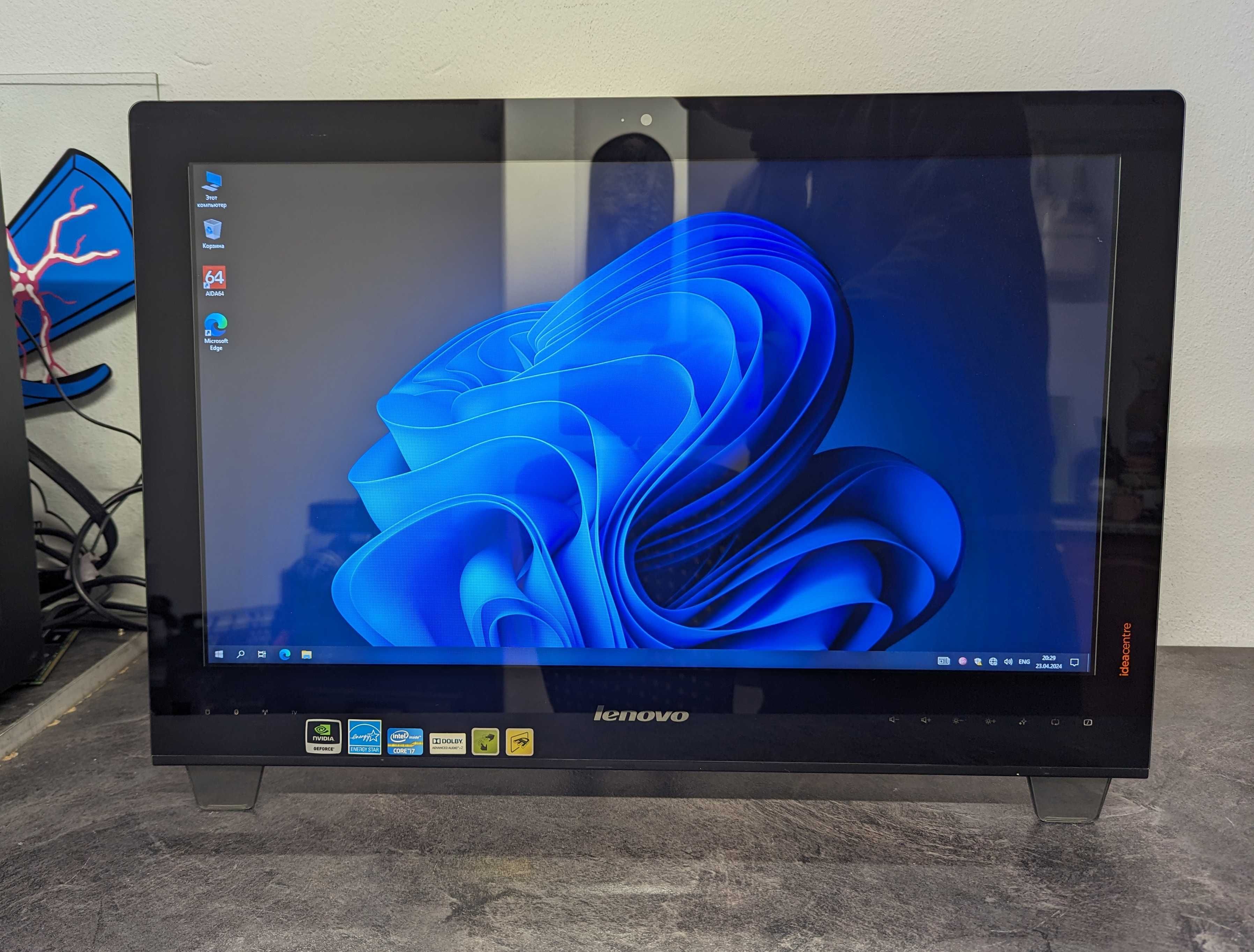 Lenovo 23" сенсорний моноблок. i7-3770\ 8Gb\ GT 650\ SSD 250Gb