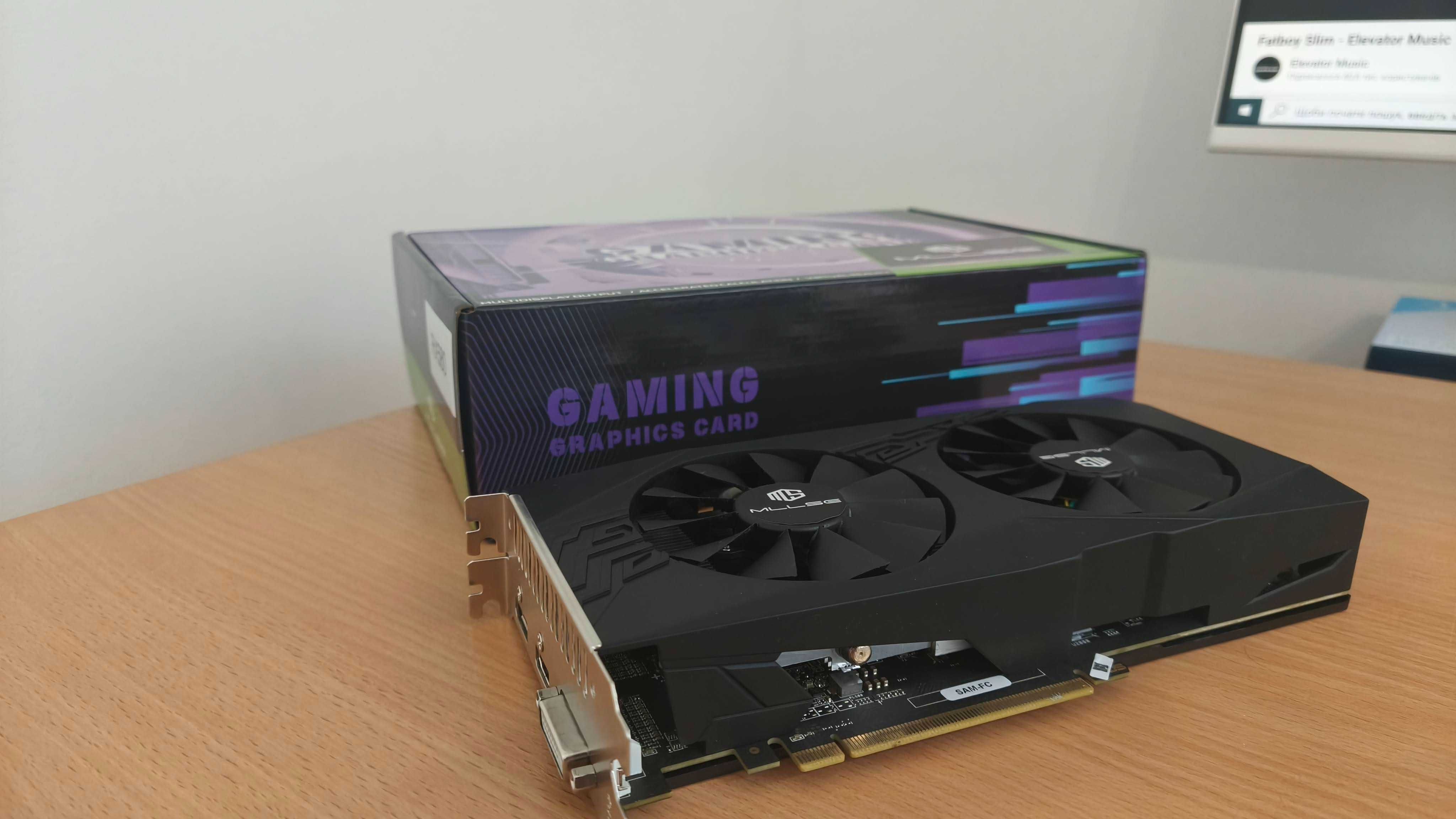 Нова Відеокарта MLLSE Radeon RX 580 8GB GDDR5