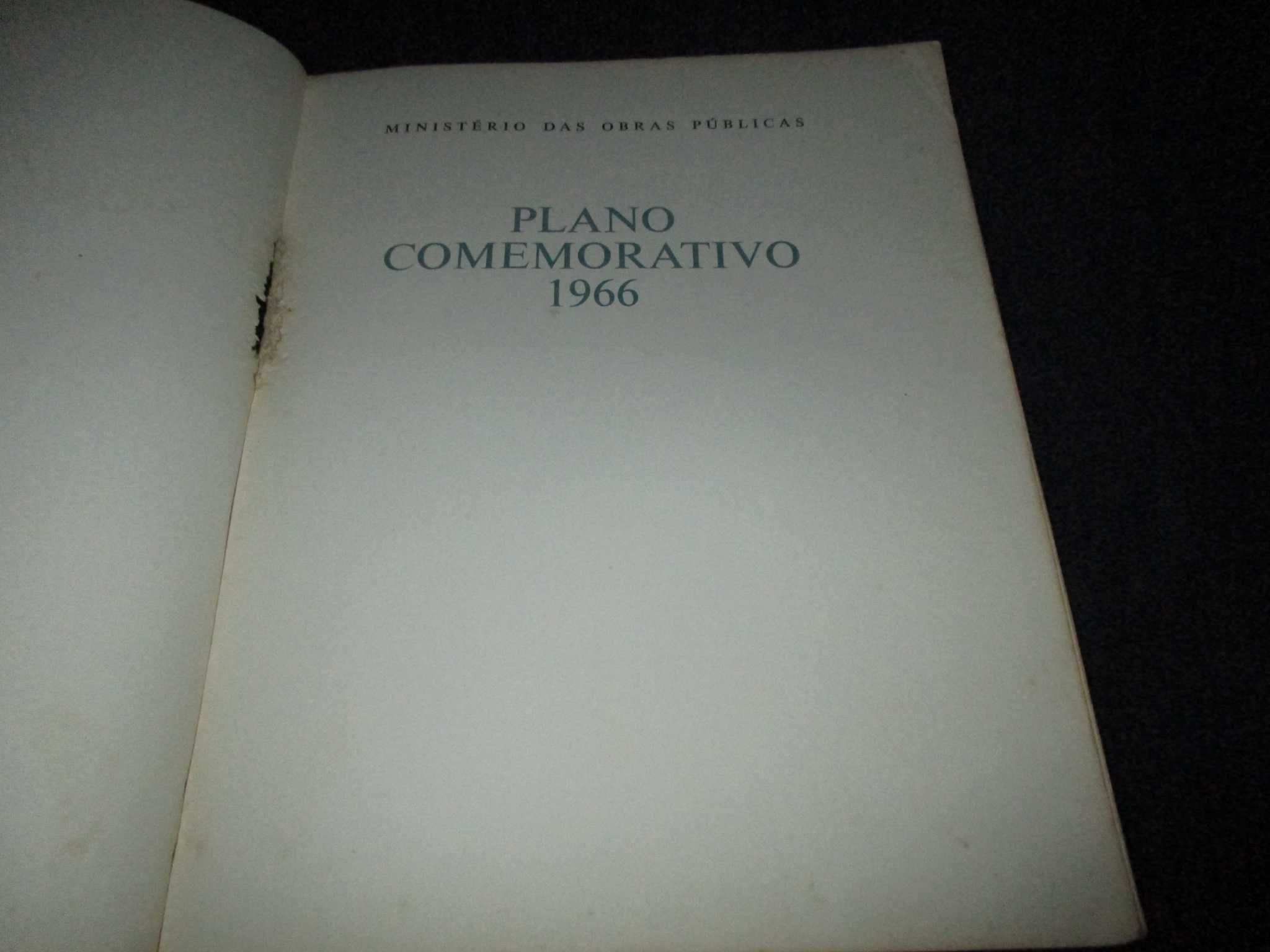 Livro Plano Comemorativo 1966 Ministério das Obras Públicas