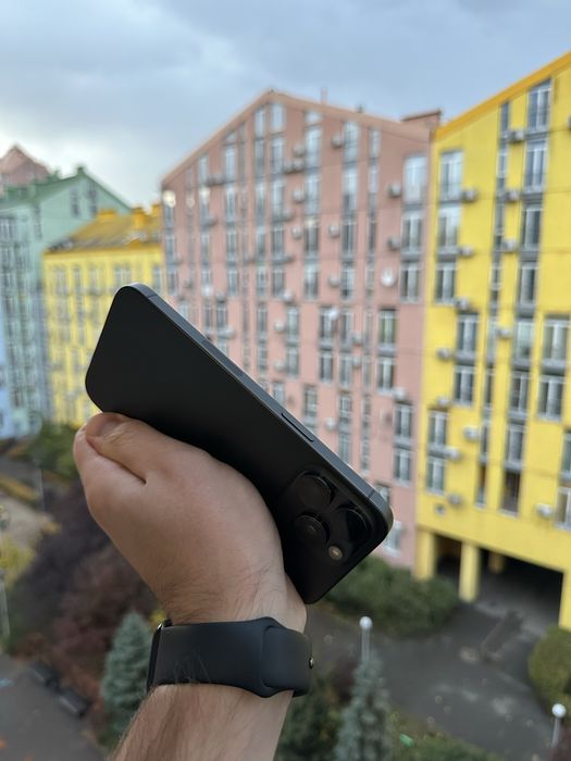 97% Аккум Идеал iPhone 15 Pro Max 256Gb Black Titanium Neverlock Айфон