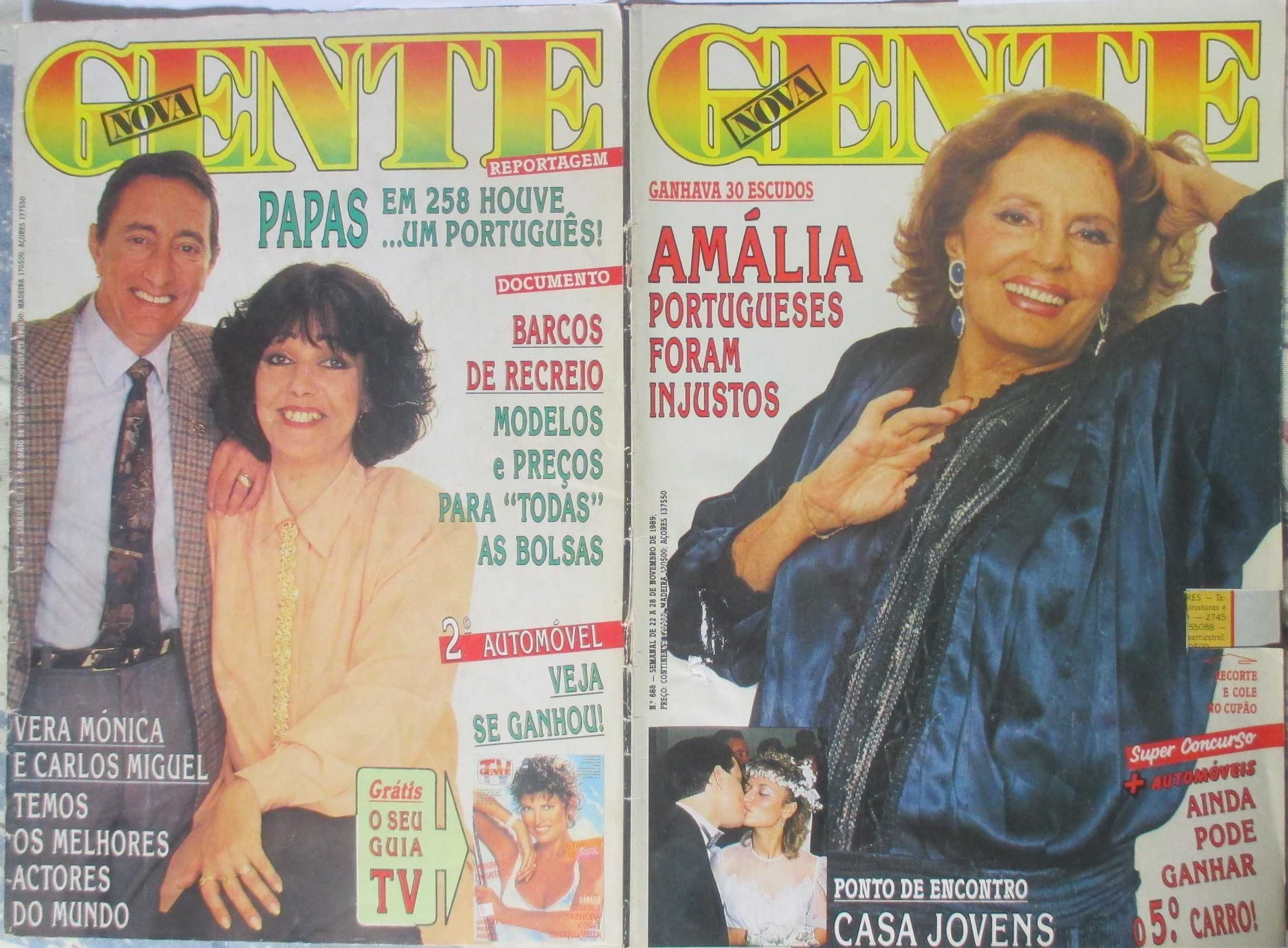 Revistas Nova Gente antigas