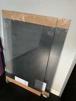 2 x Półka szklana, czarnobrąz 100x58 cm KOMPLEMENT Ikea