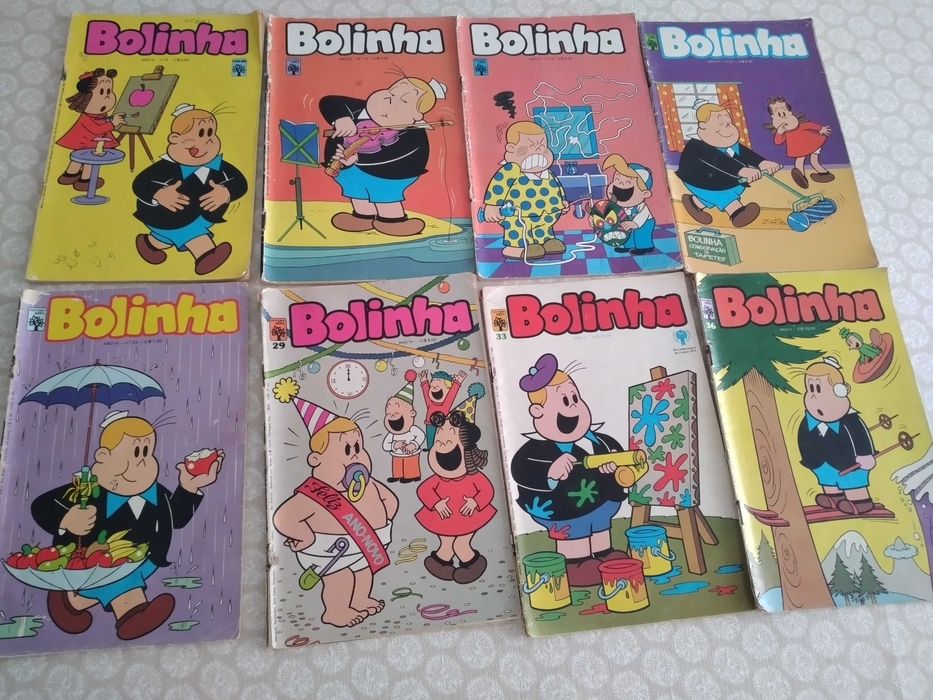Livrinhos de BD do Bolinha