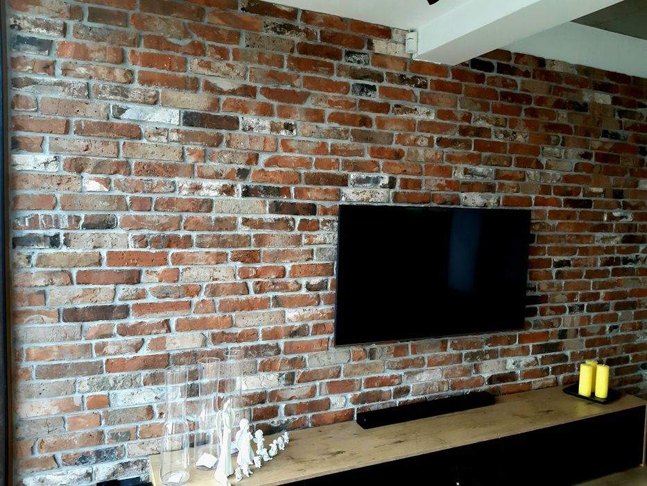 PROMOCJA Cegła na ścianę płytki z cegły LOFT lico cięte rozbiórkowa