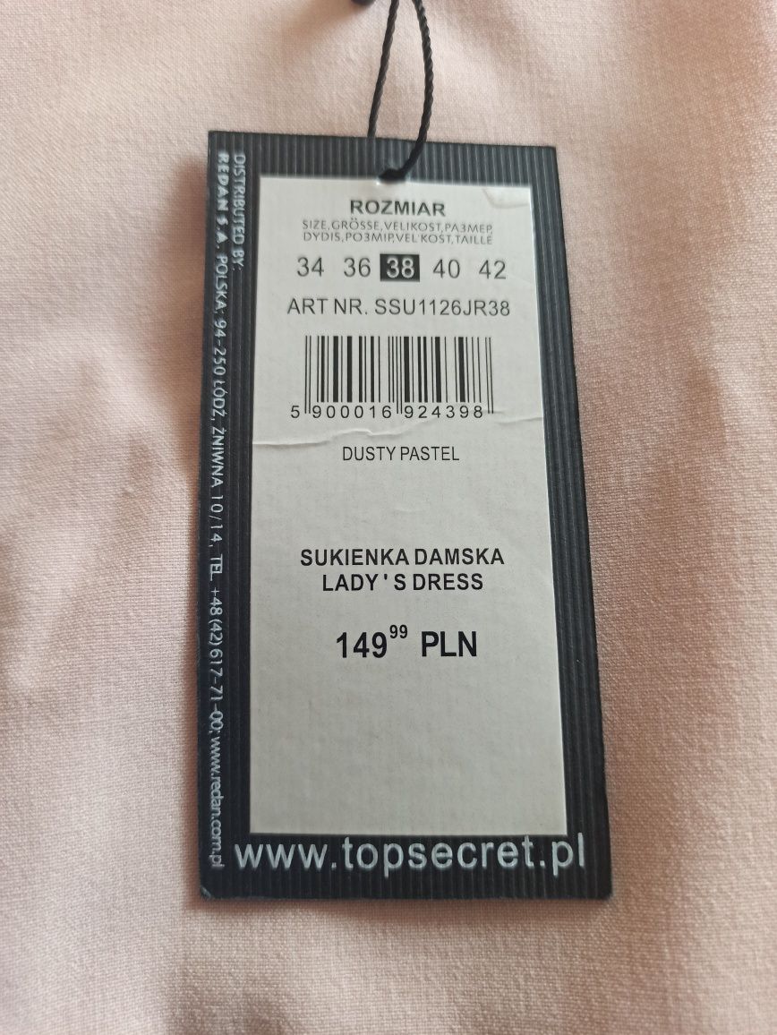 Sukienka Top Secret rozmiar 38