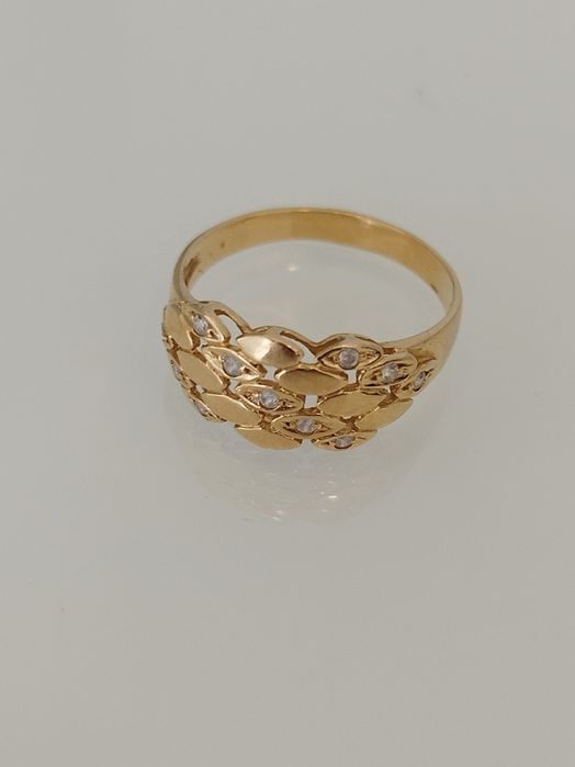 Anel em ouro de 19,2kt