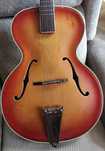 Martin Graubner Lux – 1950s German Vintage Archtop Jazz Guitar okazja