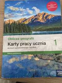 oblicza geografii 1 karty pracy