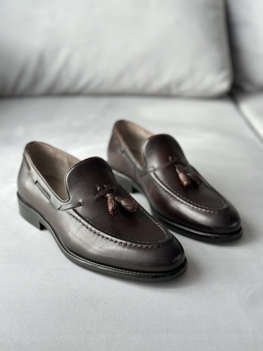 Лофери чоловічі шкіряні, розмір 40,46