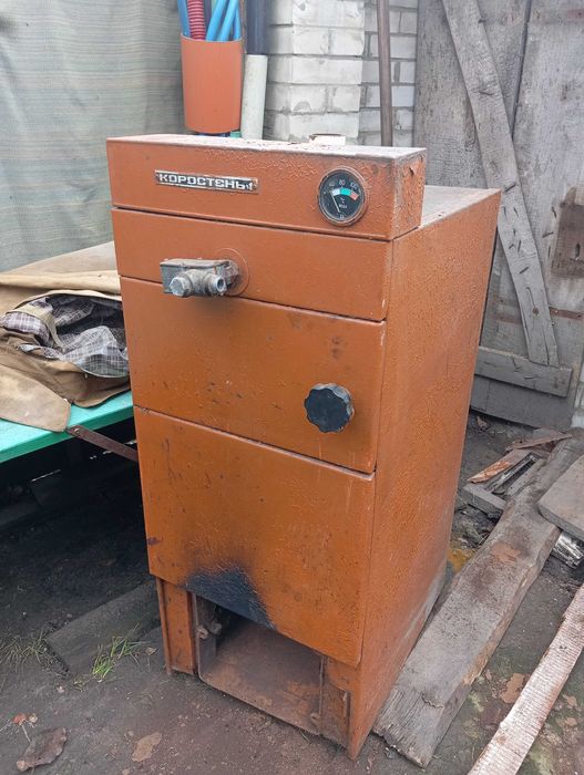 Котел КЧМ стальной для твёрдого топлива