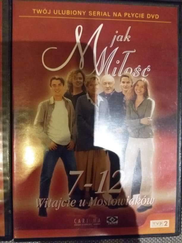 Zestaw płyt DVD M jak Miłość