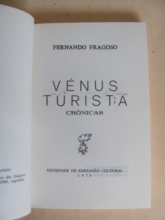 Vénus Turista - Crónicas de Fernando Fragoso