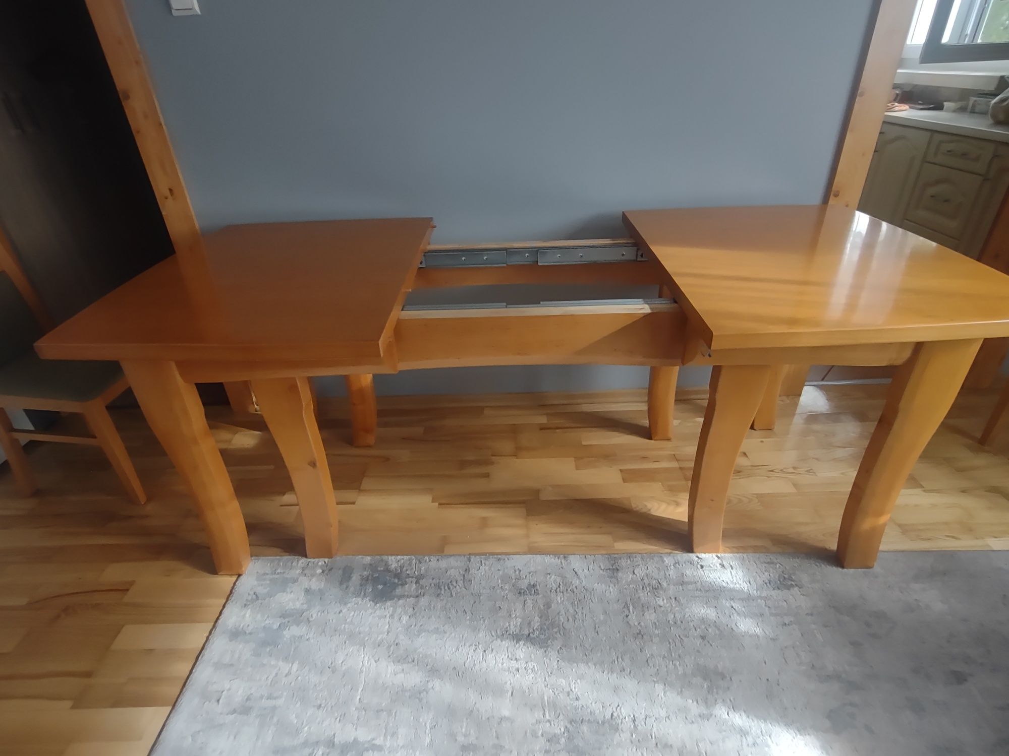 Stół 140x90 cm z litego drewna