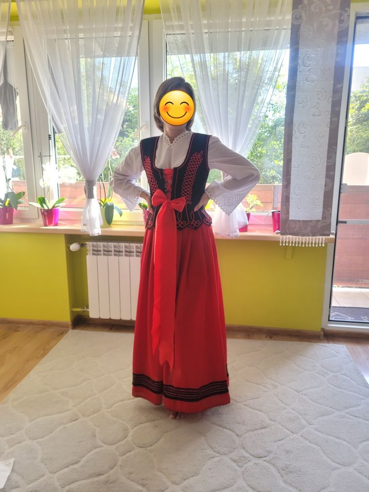 Strój góralski gorset + spódnica