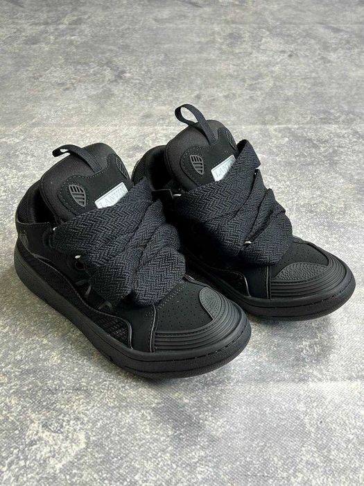 Кеди Lanvin Curb кеды ланвин кросівки ланвін Sneakers чорні 37 39 42