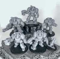 Terminator squad jak w LEVIATHAN box, 3D druk żywica UV.