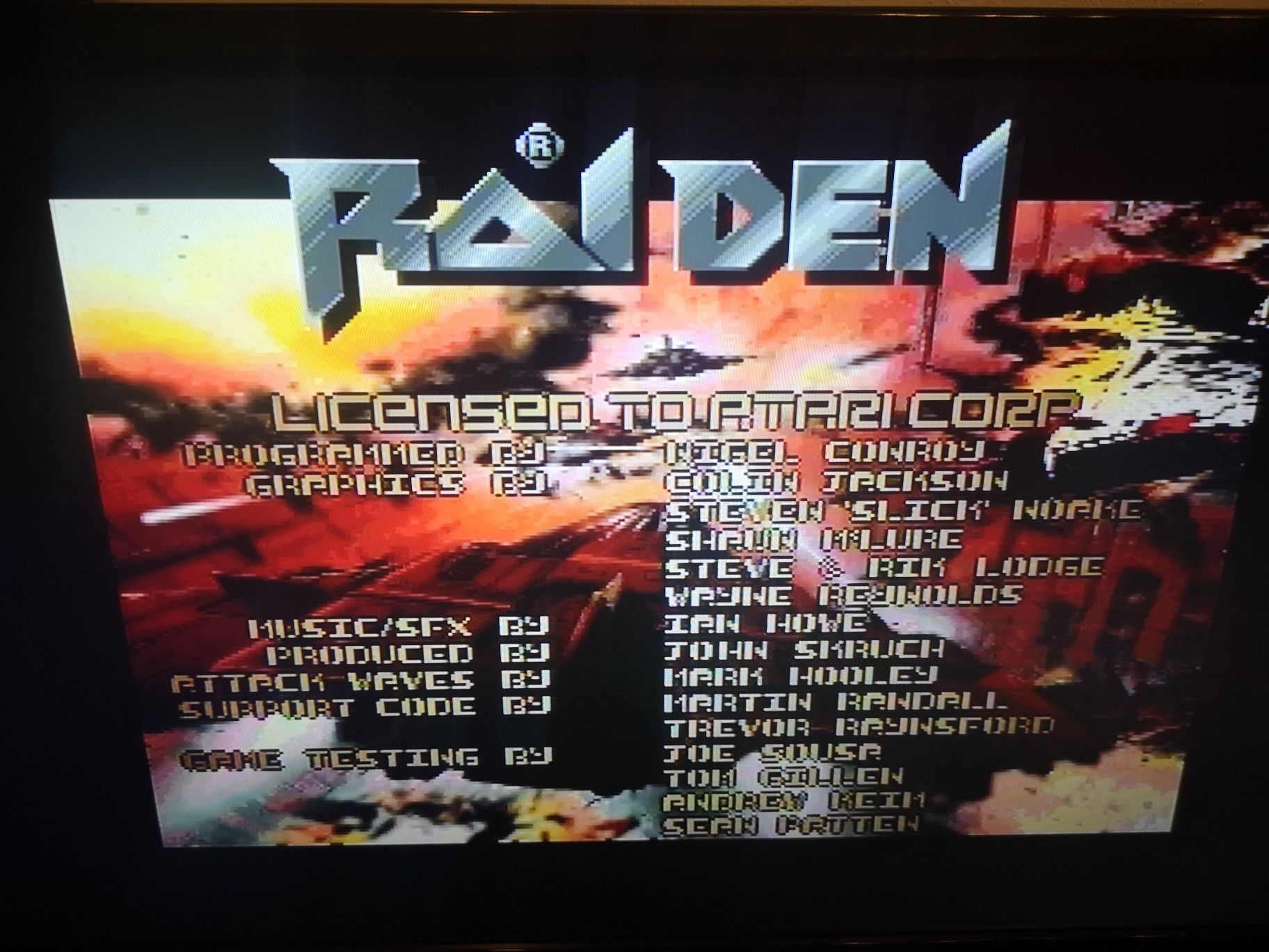 Raiden ATARI JAGUAR gra sklep Ursus RETRO (rzadkość na rynku)