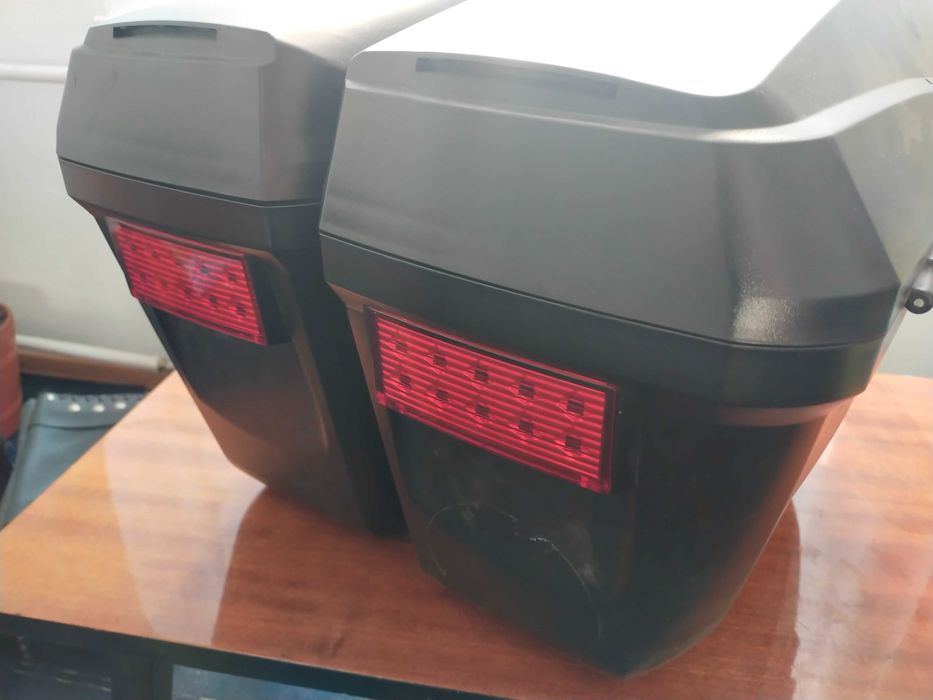 Kufry 2x23L, ABS tworzywo sztuczne