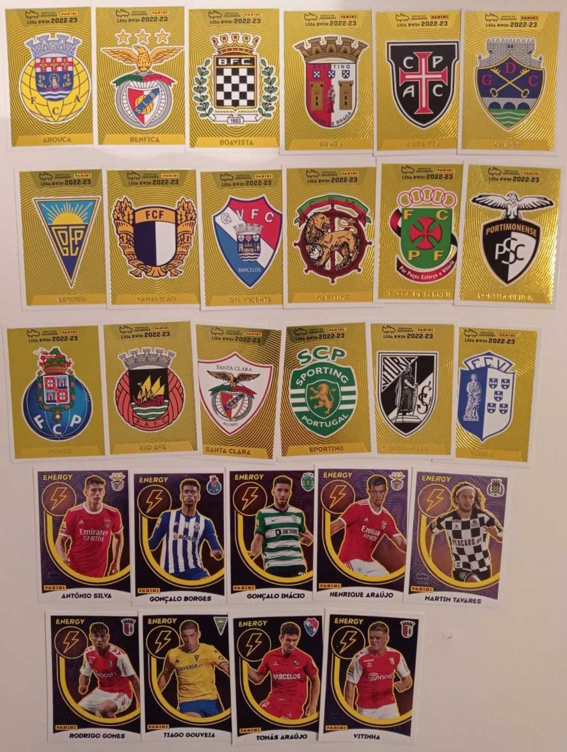 Liga BWIN 2022-23 Futebol Panini   e Mercado de Inverno / atualizações