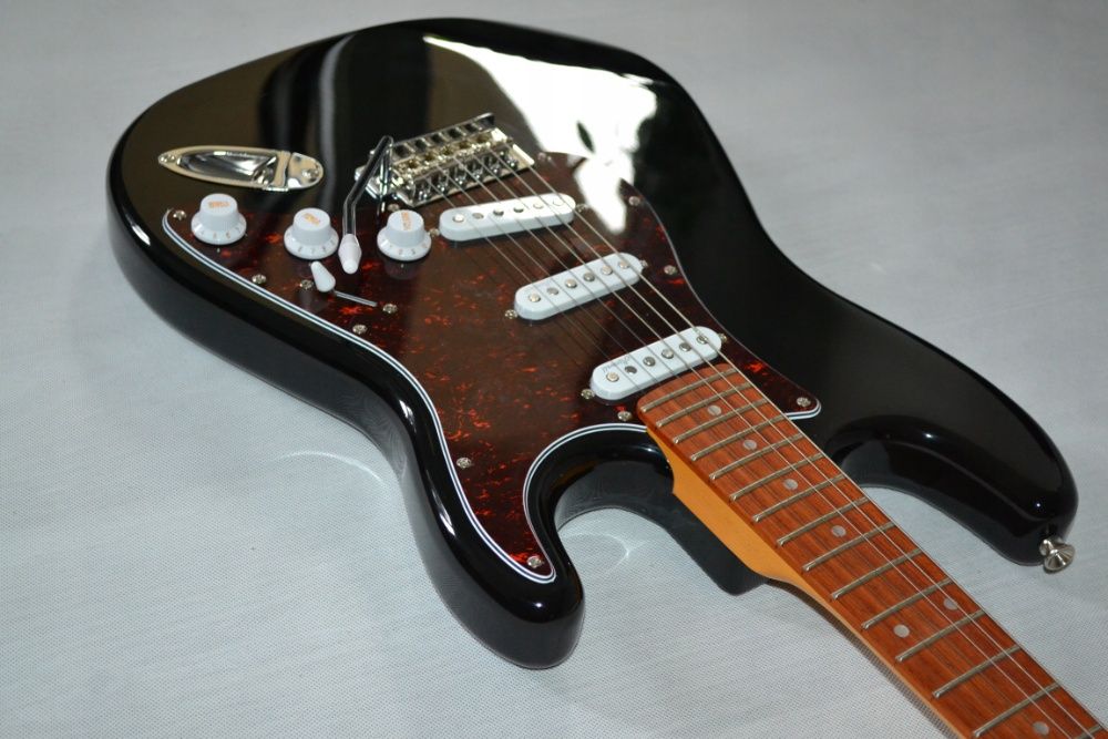 Harley Benton ST-62 RW BK gitara stratocaster - ustawiona!