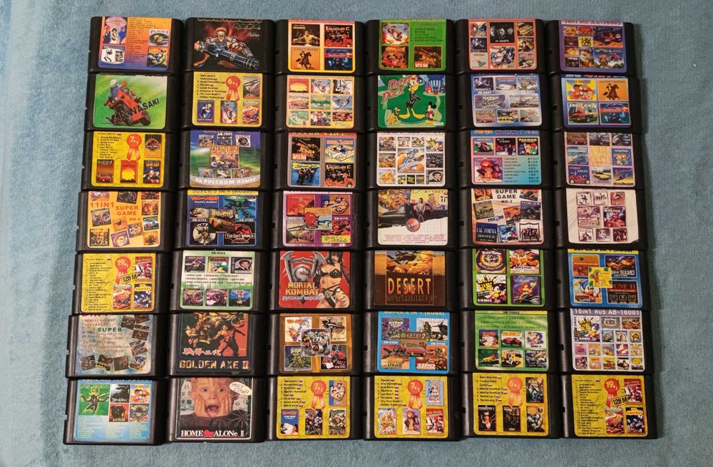 Картриджи для Dendy, Sega