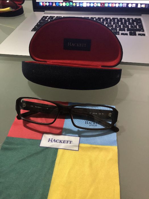 Óculos de Ver Hackett 003 55/16 Novos com Etiqueta.