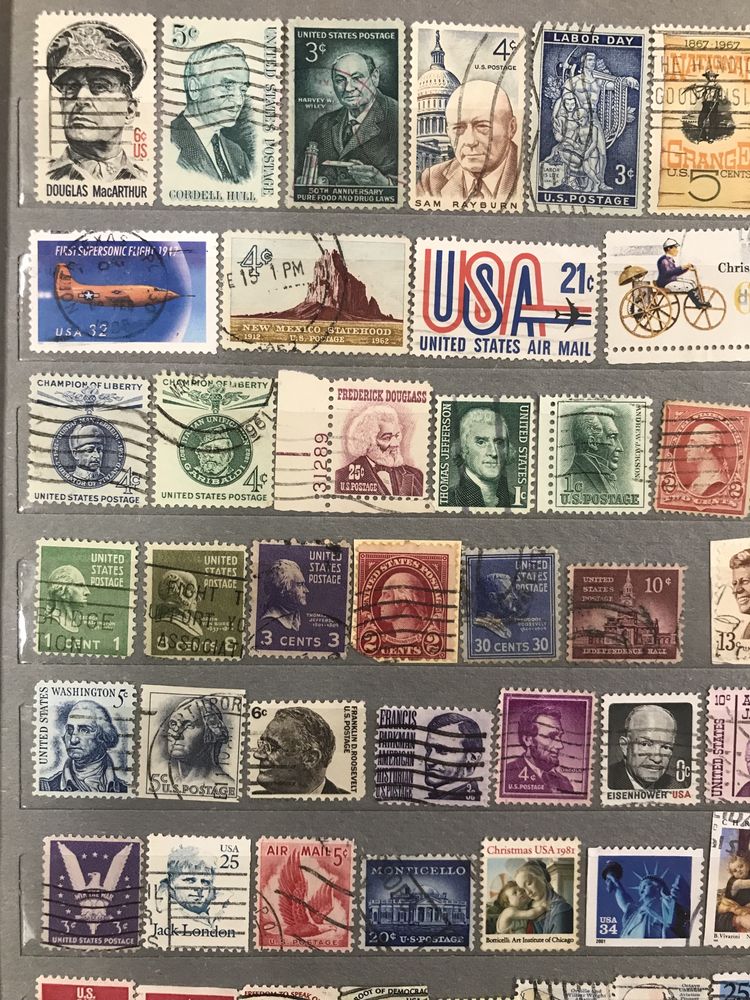 Почтовые марки -США