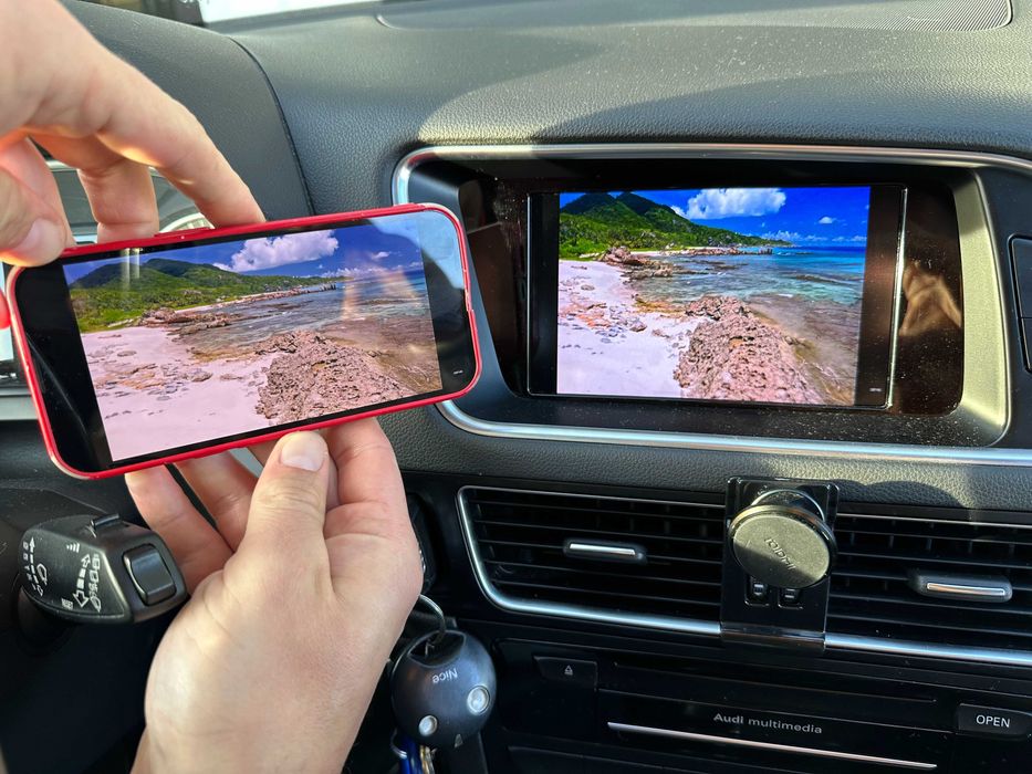 AUDI MMI Q3 A4 A5 A6 A7 Q5 Q7 A8 Box Carplay Android Auto Mapa Youtube